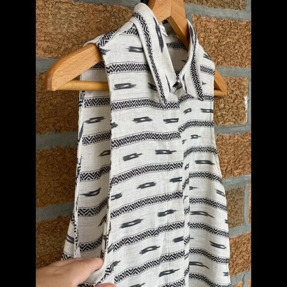 Alice & Olivia Isabelle Shirt linen Dress small - Picture 5 of 9